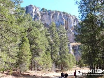 Parque Natural Cañón de Río Lobos - Cañón del Río Lobos; bota senderismo